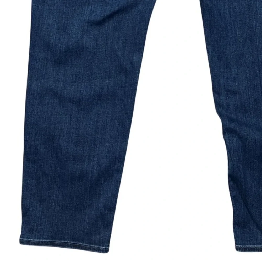 Banana Republic Traveler Jeans Mens 42x34 Dark Wash Taper Fit 5 Pocket Denim EUC